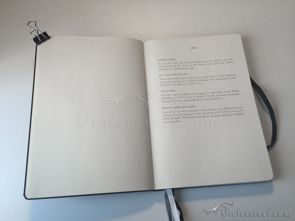 Bullet Journal Kickstarter Notebook Violetsteel