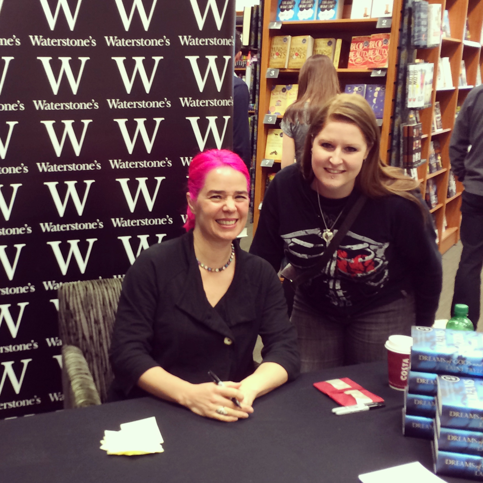 Me and Laini Taylor.